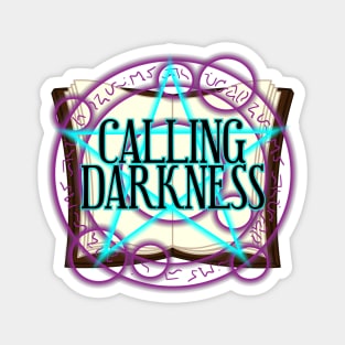 Calling Darkness Book Logo Magnet