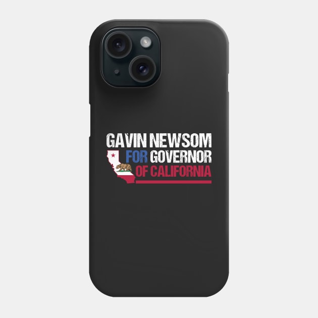 Gavin Newsom for Governor of California Phone Case by yass-art