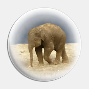 Baby elephant Pin