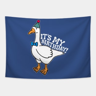 It's My Birthday Silly Goose Tapestry