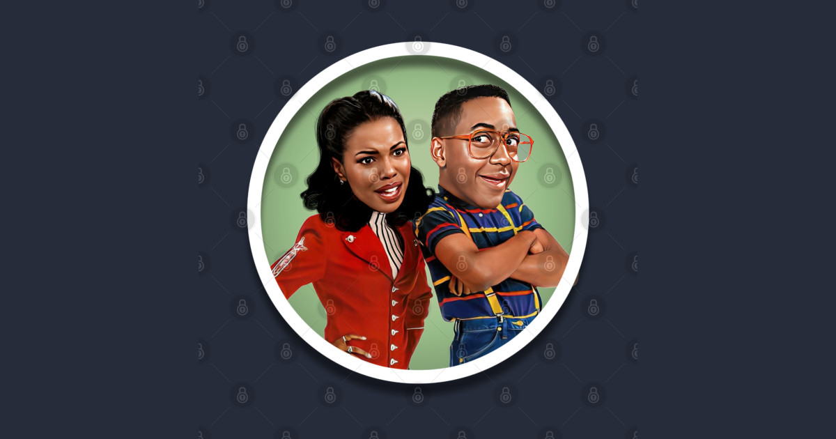 Steve Urkel and Laura Winslow - Steve Urkel - T-Shirt | TeePublic