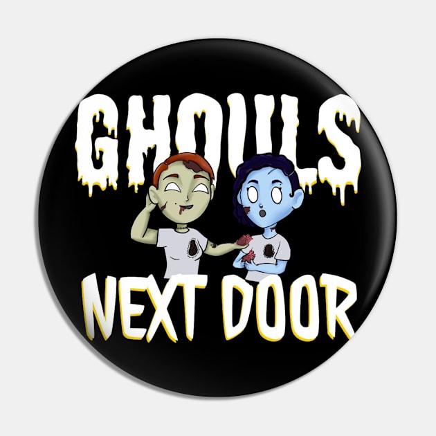 Ghoulish Friends Pin by theghoulsnextdoor