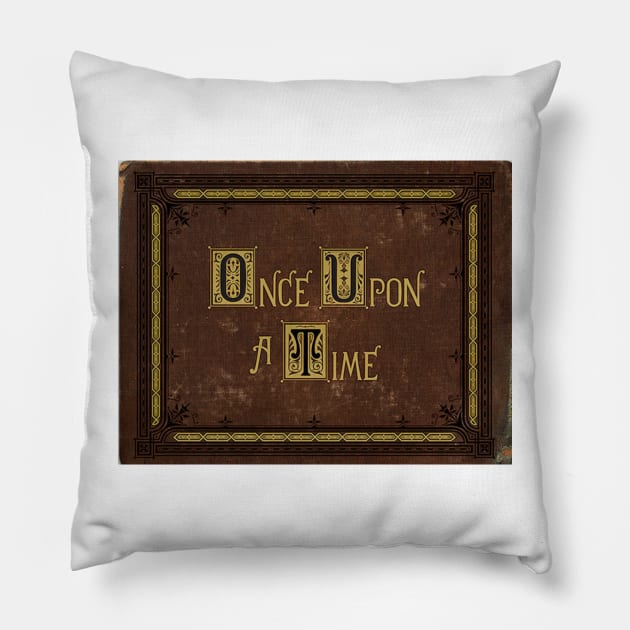 Once Upon A Time Book Pillow by ButterfliesT