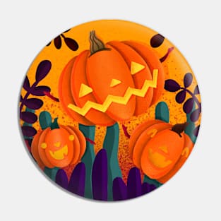 Happy Pumpkins Pin