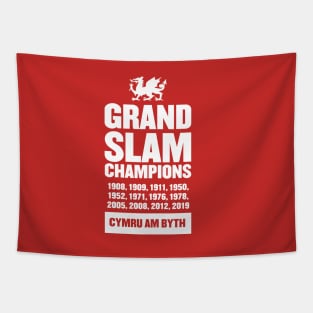 Wales Grand Slam Rugby Union Champions Tapestry