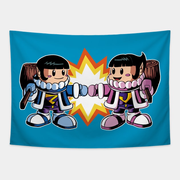 Wonderclimbers Tapestry by biggedy