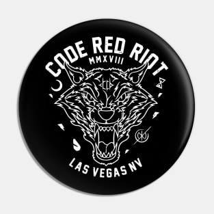 Wolf Riot Pin