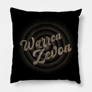 Warren Zevon Pillow