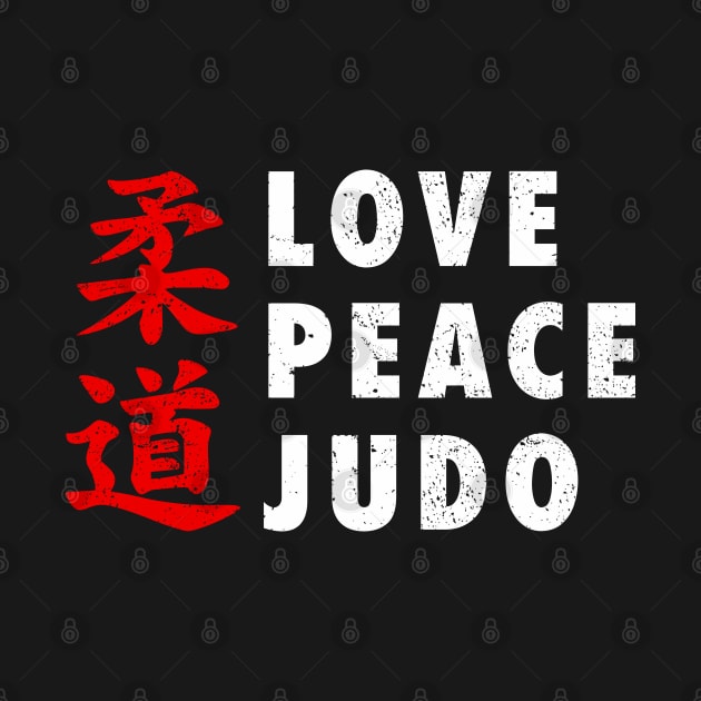 Judo Love Peace Judo by FloraLi