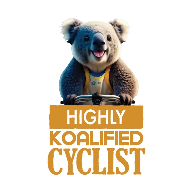 Just a Highly Koalified Cyclist Koala 4 by Dmytro