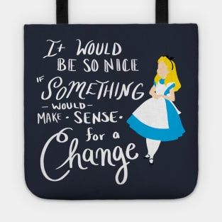 Alice in Wonderland Tote