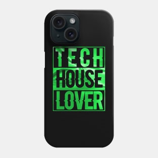 TECH HOUSE LOVER - COLLECTOR GREEN FLUO EDITION Phone Case