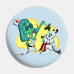 Hello-Ho-Ho Nurse! Pin