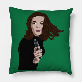 Diana Rigg Pillow