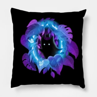 Shadow Tales: Neon Jungle Pillow