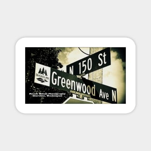 150th Street & Greenwood Avenue, Shoreline, Washington by Mistah Wilson Magnet