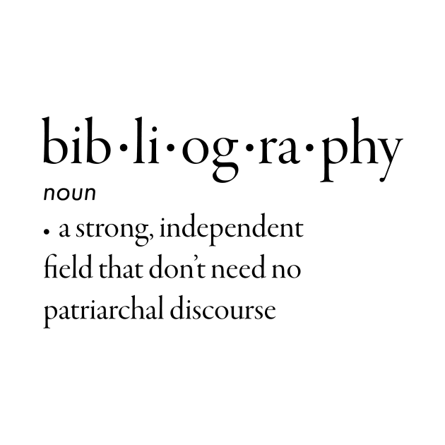 Bibliography Definition by wbhb