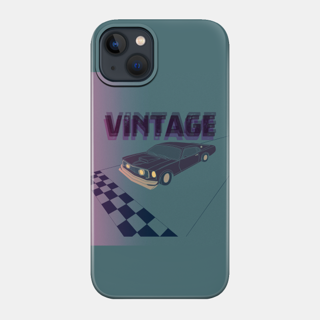 Vintage Muscle Car - Vintage Cars - Phone Case