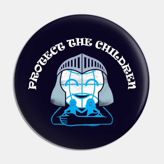 Children's Rights Protect the Children Pin by BoggsNicolas