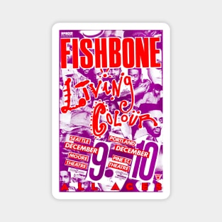 Fishbone x Living Colour (1990) Magnet