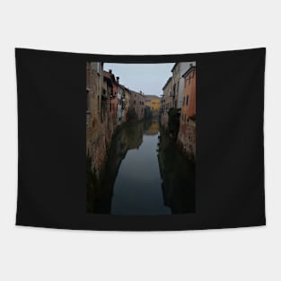 Rio Canal in Mantua, Italy Tapestry