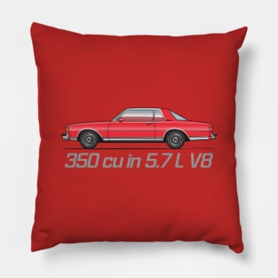 350 red Pillow