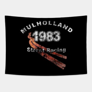 Mulholland Street Racing Tapestry