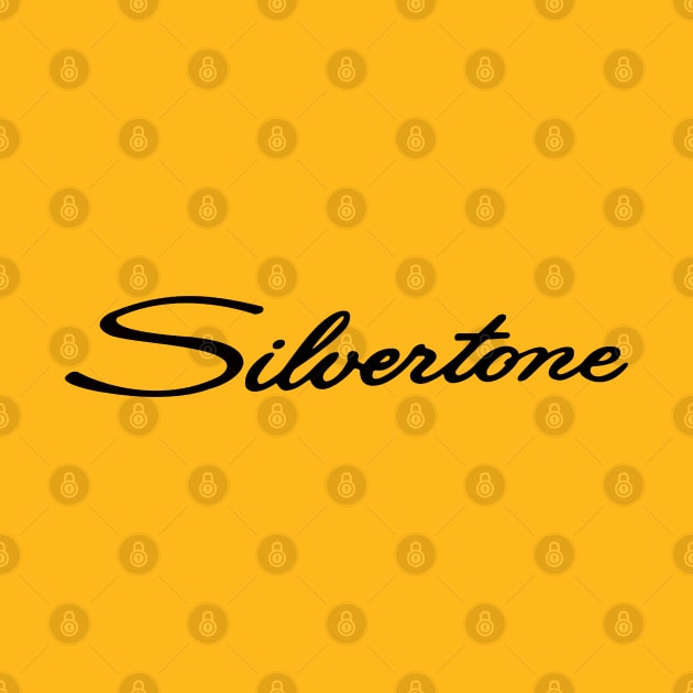 Silvertone - Black by offsetvinylfilm