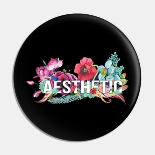 Floral Aesthetic Pin