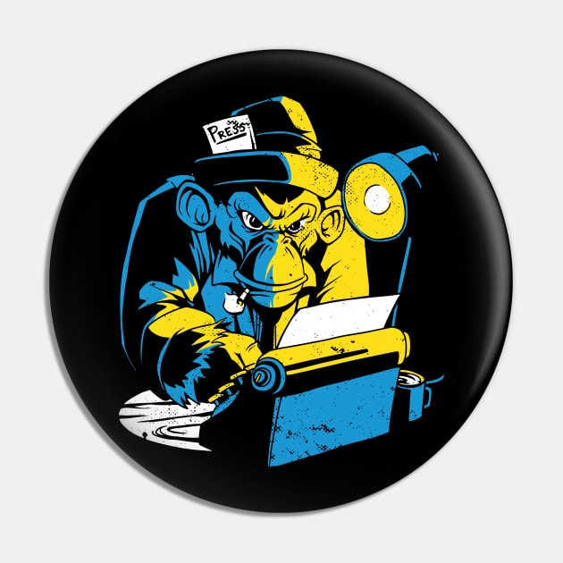 Mainstream Media Pin by Cosmo Gazoo