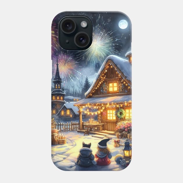 Grandma's House - New Years Phone Case by CAutumnTrapp