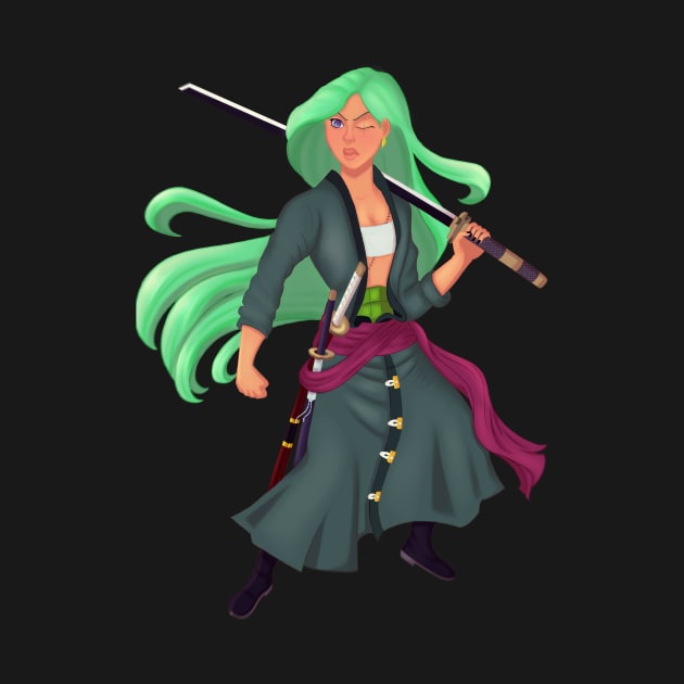 Zoro female by Duendeartist 