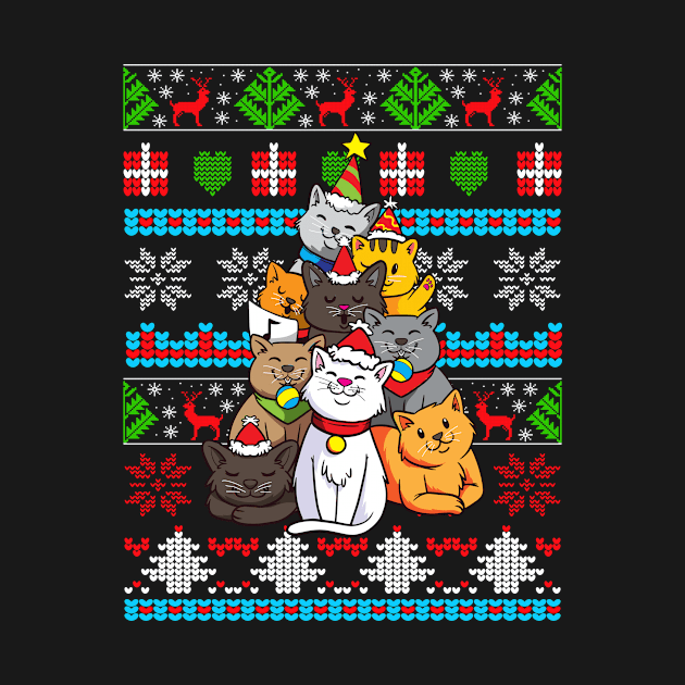 Christmas - Christmas Cat Tree by Shiva121