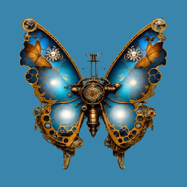 Steampunk Butterfly by DavidLoblaw