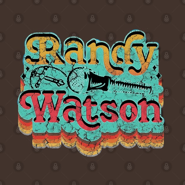 Randy Watson Retro Distressed by Kishiton