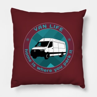 Van Life Apparel and Accessories Pillow