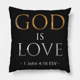 God is love Pillow