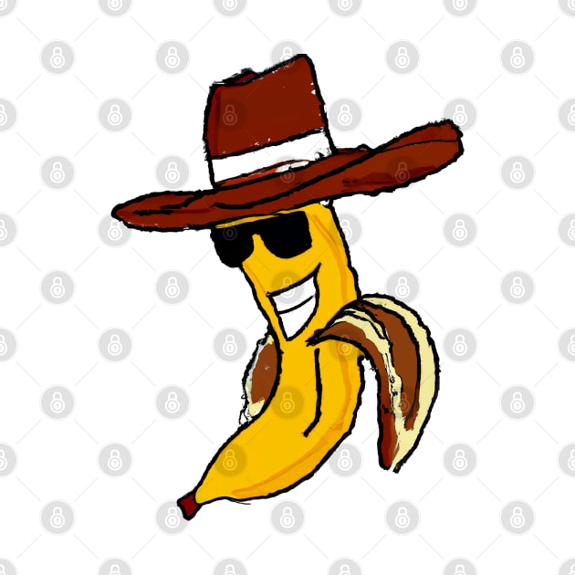 Crooked smile banana by design19970