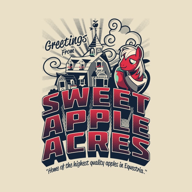 Greetings From Sweet Apple Acres - Variant by GillesBone