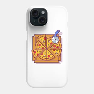 Pizza Slice On Box Phone Case