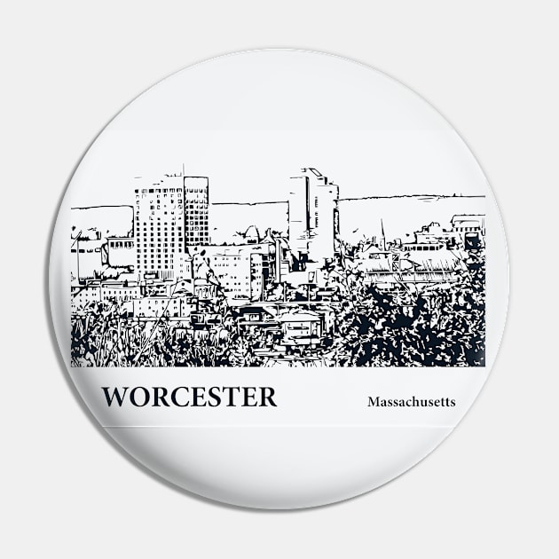 Worcester - Massachusetts Pin by Lakeric