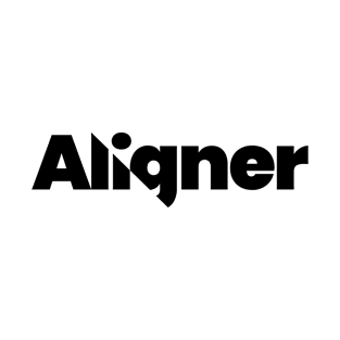 Aligner - A Modern and Creative Typography Design T-Shirt