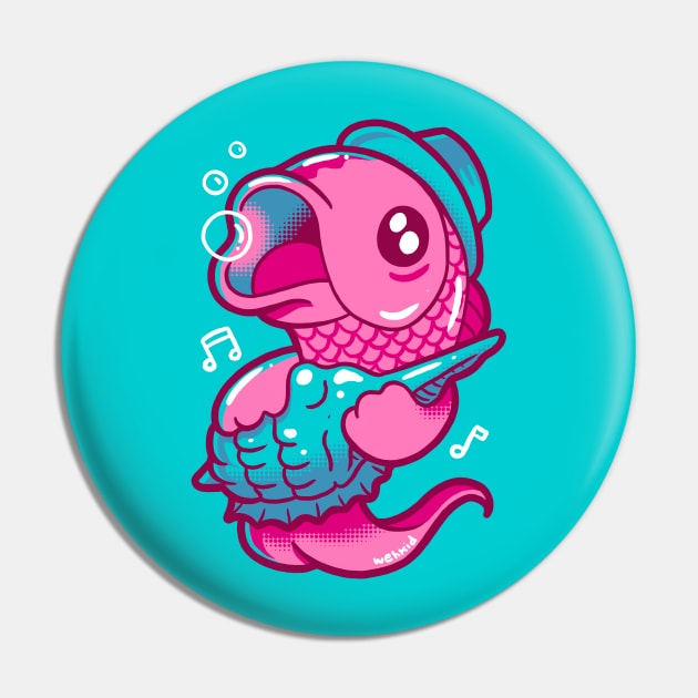 Goldfish Blobs Pin by wehkid