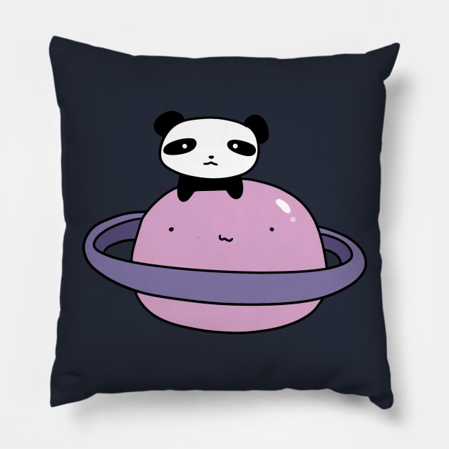 Saturn Panda Pillow by saradaboru