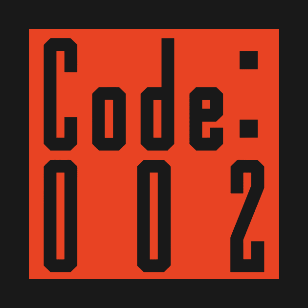 Code: 002 by JamesCMarshall