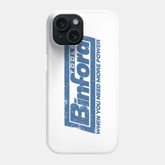 Binford Tools (blue) Phone Case by Geekeria Deluxe