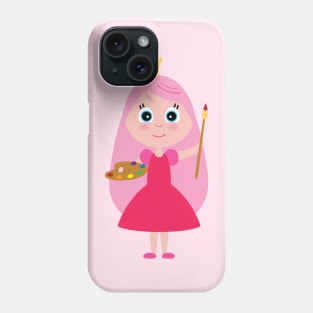 Cute Artist: Princess of My Heart Phone Case