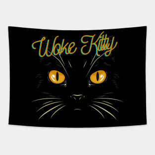 Woke Kitty! Tapestry