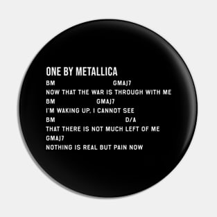 One Chords Lyrics Pin