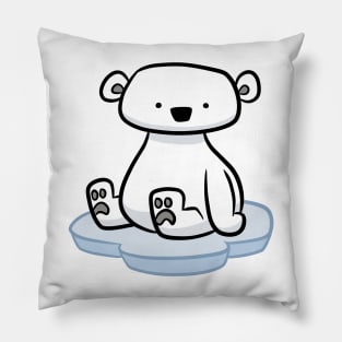 Polar Bear Kawaii Pillow